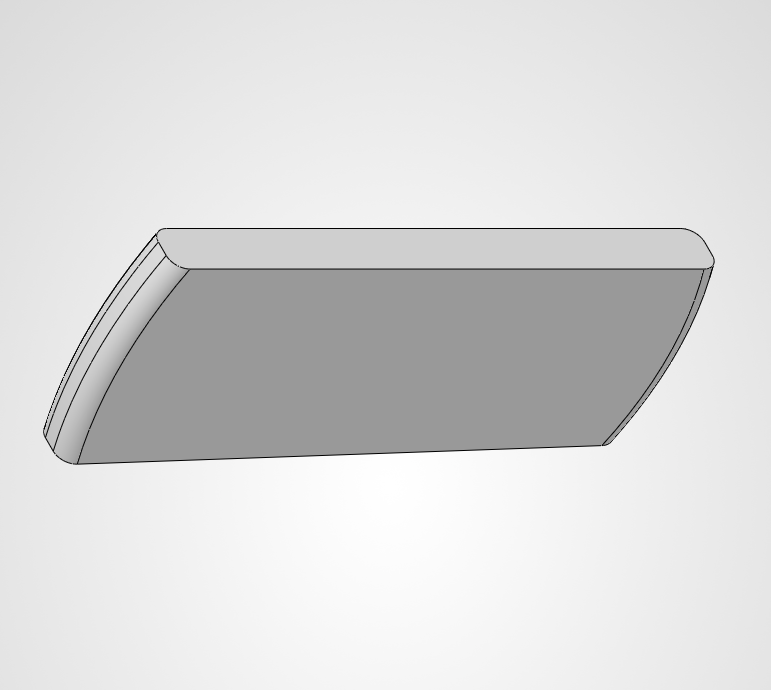 3D Tapered Cotter Pin Model